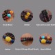 Wenge Wood Bodhi Seed Agate Elephant Protection Necklace Pendant