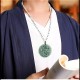 Chinese Zodiac Dragon Jade Fortune Necklace