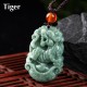 Natural Jade 12 Chinese Zodiac Prosperity Necklace Natural Jade 12 Chinese Zodiac Prosperity Necklace