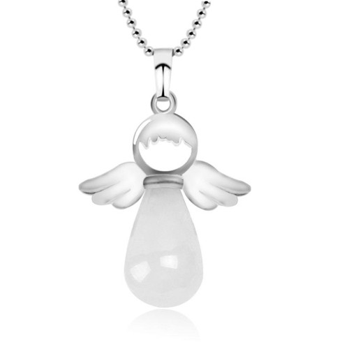Little Angel Wings Crystal Luck Necklace Little Angel Wings Crystal Luck Necklace