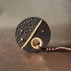 Handcrafted Ebony Wood Copper Peace Necklace Handcrafted Ebony Wood Copper Peace Necklace