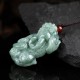 Jade PiXiu Wealth Luck Necklace Pendant