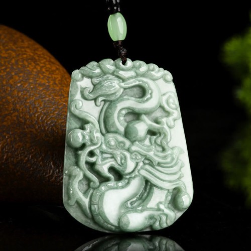Dragon Zodiac Jade Protection Bead Necklace Dragon Zodiac Jade Protection Bead Necklace