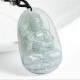 Chinese Zodiac Natal Buddha Jade Prosperity Necklace