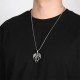Pure Tin Dragon Luck Necklace Pure Tin Dragon Luck Necklace
