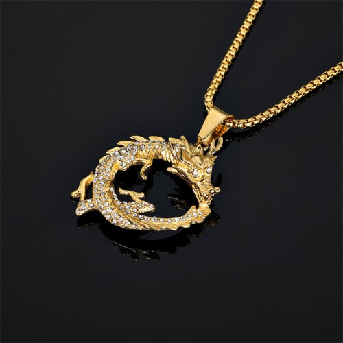 Chinese Zodiac Dragon Success Necklace Pendant Chinese Zodiac Dragon Success Necklace Pendant