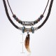 Ethnic Wolf Tooth Beads Wealth Necklace