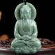 Amitabha Buddha Jade Amulet Necklace Pendant Amitabha Buddha Jade Amulet Necklace Pendant