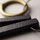 Zen Circle Ebony Wood Enlightenment Necklace Zen Circle Ebony Wood Enlightenment Necklace