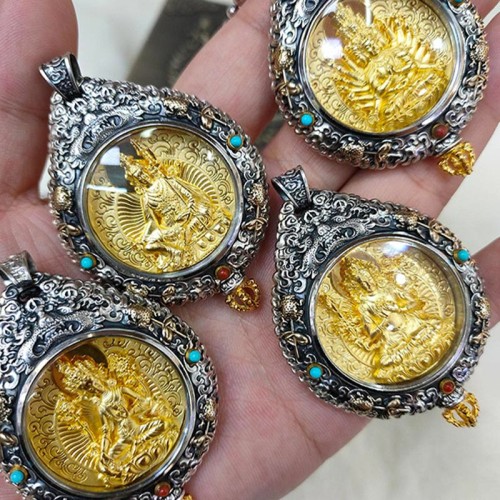 Zodiac Buddha Thangka Wealth Necklace Zodiac Buddha Thangka Wealth Necklace