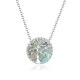 Sterling Silver Tree of Life Creation Necklace Pendant Sterling Silver Tree of Life Creation Necklace Pendant