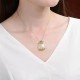 White Jade Red Agate Flower Blessing Necklace White Jade Red Agate Flower Blessing Necklace