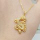 Gold Dragon Protection Necklace Pendant Gold Dragon Protection Necklace Pendant