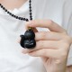 Natural Black Obsidian Tiger Eye Ice Fox Pendant Necklace Natural Black Obsidian Tiger Eye Ice Fox Pendant Necklace