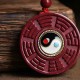 Cinnabar Bagua Rotatable Evil Spirits Protection Pendant Cinnabar Bagua Rotatable Evil Spirits Protection Pendant