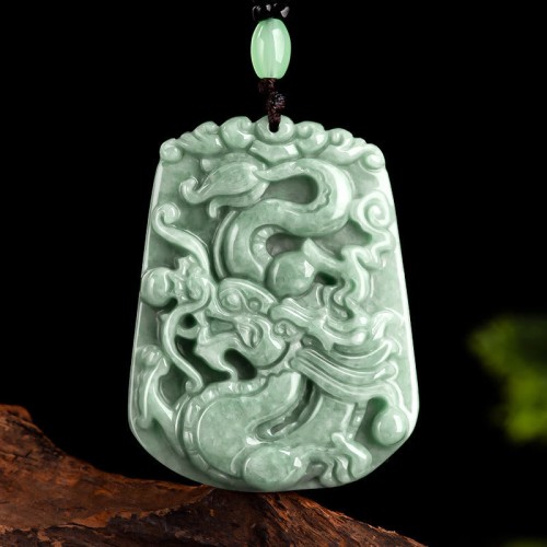Dragon Zodiac Jade Protection Bead Necklace Dragon Zodiac Jade Protection Bead Necklace