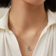 Strawberry Quartz Blue Crystal Love Healing Necklace