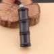 Ebony Bamboo Pattern Ghau Prayer Box Necklace Pendant Ebony Bamboo Pattern Ghau Prayer Box Necklace Pendant