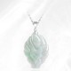 Nine Tailed Fox Jade Prosperity Necklace Pendant