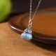 999 Sterling Silver Om Mani Padme Hum Necklace 999 Sterling Silver Om Mani Padme Hum Necklace