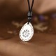 Vintage 999 Silver Yin Yang Bagua Balance Necklace Vintage 999 Silver Yin Yang Bagua Balance Necklace