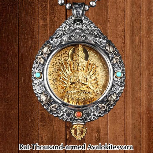 Zodiac Buddha Thangka Wealth Necklace Zodiac Buddha Thangka Wealth Necklace