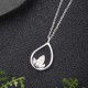 Sterling Silver Lotus Flower Enlightenment Necklace Sterling Silver Lotus Flower Enlightenment Necklace