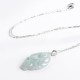 Nine Tailed Fox Jade Prosperity Necklace Pendant