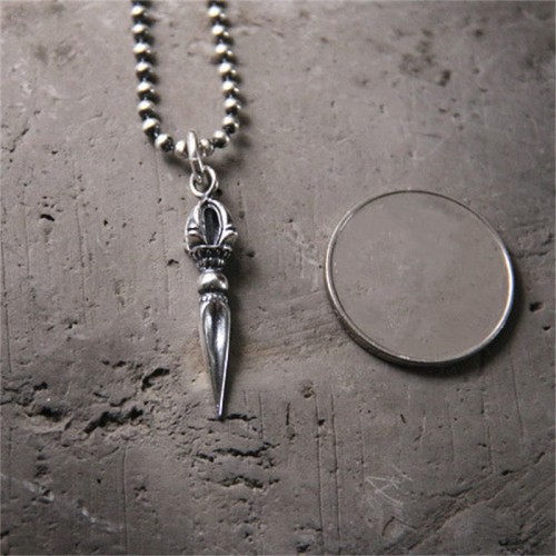 925 Silver Dorje Vajra Spiritual Strength Necklace 925 Silver Dorje Vajra Spiritual Strength Necklace