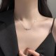 Bamboo Leaf Copper Zircon Wealth Necklace Pendant Bamboo Leaf Copper Zircon Wealth Necklace Pendant