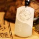 White Jade PiXiu Yin Yang Luck Protection Pendant White Jade PiXiu Yin Yang Luck Protection Pendant