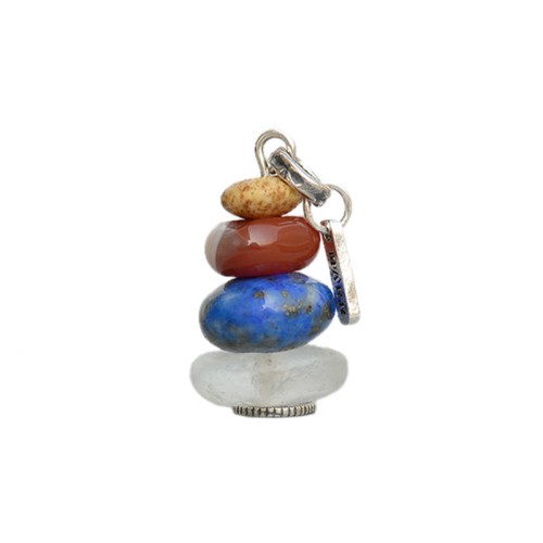 Zen Cairn Labradorite Crystal Calm Necklace