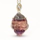 Colorful Fluorite Nine-Tailed Fox Protection Necklace Colorful Fluorite Nine-Tailed Fox Protection Necklace