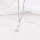 Chalcedony Bamboo Harmony Necklace