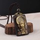 Ebony Wood Elephant God Fortune Necklace Ebony Wood Elephant God Fortune Necklace