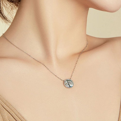 Sterling Silver Tree of Life Creation Necklace Pendant Sterling Silver Tree of Life Creation Necklace Pendant