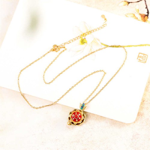 925 Silver Tibet Lotus Prayer Wheel Red Agate Necklace 925 Silver Tibet Lotus Prayer Wheel Red Agate Necklace