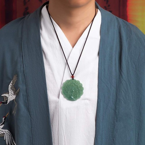 Jade Peacock Luck Prosperity Necklace Pendant Jade Peacock Luck Prosperity Necklace Pendant