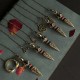 Pentagram Eye of God Feather Copper Healing Necklace Pentagram Eye of God Feather Copper Healing Necklace