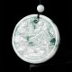 Mountain Landscape Jade Abundance Necklace