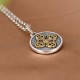 925 Sterling Silver Double Dorje Vajra Necklace 925 Sterling Silver Double Dorje Vajra Necklace