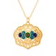 Tibet Auspicious Clouds Copper Luck Necklace Tibet Auspicious Clouds Copper Luck Necklace