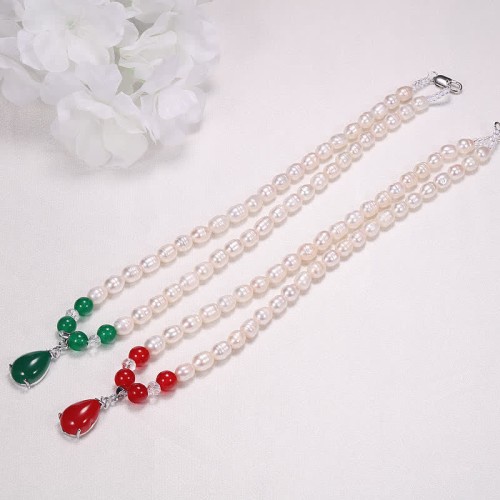 Pearl Bead Waterdrop Calm Necklace Pendant Pearl Bead Waterdrop Calm Necklace Pendant