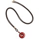 Cinnabar Peace Buckle Calm Blessing Necklace Cinnabar Peace Buckle Calm Blessing Necklace