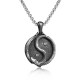 Pure Tin Yin Yang Dragon Necklace Pendant Pure Tin Yin Yang Dragon Necklace Pendant