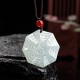 Jade Bagua Yin Yang Luck Necklace Pendant Jade Bagua Yin Yang Luck Necklace Pendant