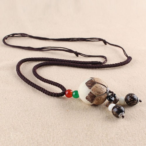 Bodhi Seed Lotus Wisdom Harmony Necklace Bodhi Seed Lotus Wisdom Harmony Necklace
