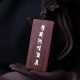 999 Silver Red Sandalwood Ebony Om Mani Padme Necklace 999 Silver Red Sandalwood Ebony Om Mani Padme Necklace