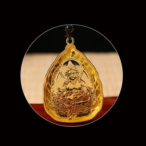 Tibetan Buddha Liuli Crystal Serenity Necklace Pendant Tibetan Buddha Liuli Crystal Serenity Necklace Pendant