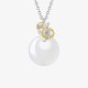 925 Silver Chalcedony Twelve Months Flower Harmony Pendant 925 Silver Chalcedony Twelve Months Flower Harmony Pendant
